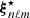 $ \boldsymbol{\xi}_{n\ell m}^\star $