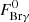 $ F_{{\rm Br}\gamma}^0 $