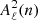 $ A_{\ell}^{2}(n) $