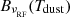 $ B_{\nu_{\textsc{rf}}}(T_{\mathrm{dust}}) $