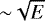 $\mathord{\sim}\sqrt{E}$