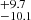 $ ^{+9.7}_{-10.1} $