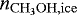 $n_{\mathrm{CH}_{3}\mathrm{OH},\mathrm{ice}}$
