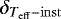 $\delta_{T_{\mathrm{eff}}-\mathrm{inst}}$