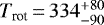 $T_{\textrm{rot}}\,{=}\,334_{-90}^{&#x002B;80}$