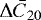 $\Delta {\bar C_{20}}$
