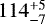 $114_{-7}^{&#x002B;5}$
