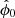 $ \hat{\phi}_0 $