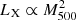 $ L_{\rm{X}}\propto M_{500}^2 $
