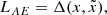 $$ \begin{aligned} L_{AE}=\Delta (x,\tilde{x}) , \end{aligned} $$