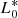 $ L^{*}_{0} $