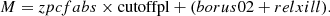 $$ \begin{aligned} M = {zpcfabs} \times \mathrm{cutoffpl} + (borus 02 + relxill ). \end{aligned} $$