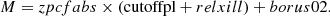 $$ \begin{aligned} M = {zpcfabs} \times (\mathrm{cutoffpl} + relxill ) + borus 02. \end{aligned} $$