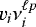 $v_i\nu_i^{\ell p}$