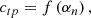 $$ \begin{aligned} {c}_{tp}=f\left( {\alpha }_n\right), \end{aligned} $$
