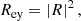 $$ \begin{aligned} {R_{\rm ey}}=\left|R\right|^2, \end{aligned} $$