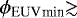 $\phi_{\textrm{EUV}}{}_{\textrm{min}} {\gtrsim}$