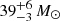 $ 39^{+6}_{-3}\,{{M_{\odot}}} $
