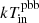 $ kT^{\mathrm{pbb}}_{\mathrm{in}} $
