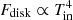 $ F_{\rm disk}\propto T_{\rm in}^4 $