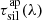 $ \tau_{\mathrm{sil}}^{\mathrm{ap}}(\lambda) $