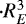 $ \cdot R_{E}^{3}$