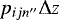 $p_{ijn&#x0027;&#x0027;} \Delta z$