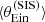 $ \langle \theta_{\mathrm{Ein}}^{\mathrm{(SIS)}}\rangle $