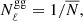 $$ \begin{aligned} N^{\mathrm{gg}}_{\ell } = 1/\overline{N}, \end{aligned} $$