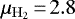 $\mu_{\mathrm{H_2}}\,{=}\,2.8$