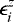 $\epsilon_i^{z}$