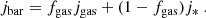 $$ \begin{aligned} j_{\rm bar} = f_{\rm gas} j_{\rm gas} + (1-f_{\rm gas})j_*\ . \end{aligned} $$