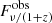 $ F_{\nu/(1+z)}^{\mathrm{obs}} $