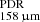 $ _{\mathrm{158\,\upmu m}}^{\mathrm{PDR}} $