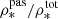 $ \rho_*^{\rm pas}/\rho_*^{\rm tot} $