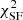 $ \chi^2_{\rm SF} $