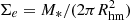$ \Sigma_e = M_*/(2 \pi R_{\rm hm}^2) $