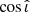 $ \cos \hat \iota $