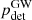 $ p_{\mathrm{det}}^{\mathrm{GW}} $
