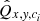$ \hat{Q}_{x,\mathit{y},c_i} $
