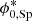$ \phi_{0,\text{Sp}}^* $