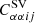 $ C^{\mathrm{SV}}_{\alpha \alpha i j} $