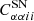 $ C^{\mathrm{SN}}_{\alpha \alpha i i} $