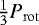 $\frac{1}{3}P_{\mathrm{rot}}$