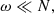 $$ \begin{aligned} \omega \ll N, \end{aligned} $$