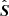 $ \hat{\boldsymbol{S}} $