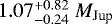 $1.07^{&#x002B;0.82}_{-0.24}~M_{\textrm{Jup}}$