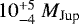 $10^{&#x002B;5}_{-4}~M_{\textrm{Jup}}$