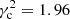 $ \gamma_{\rm c}^2=1.96 $