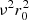 $ \nu^2 r_0^2 $